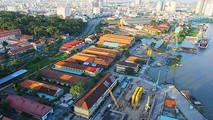 Ba Son là xưởng đóng tàu lâu đời của TP HCM. Ảnh: Pháp luật TP HCM.