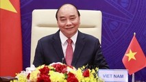 Chủ tịch nước Nguyễn Xuân Phúc tại Hội nghị thượng đỉnh về Khí hậu.