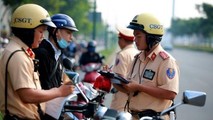 Lực lượng chức năng xử lý các tình huống giao thông. Ảnh minh họa: internet