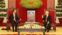 Tổng Bí thư Nguyễn Phú Trọng tiếp Ủy viên Quốc vụ, Bộ trưởng Ngoại giao Trung Quốc