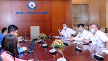 Triển khai mô hình khám bệnh từ xa ở Bệnh viện Bưu điện.