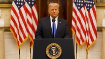 Ông Donald Trump đã có bài phát biểu 20 phút kết thúc nhiệm kỳ tổng thống 4 năm của mình.