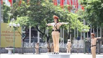 Phân luồng giao thông phục vụ Đại hội XIII của Đảng