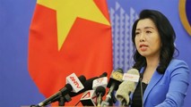 Người Phát ngôn Bộ Ngoại giao Lê Thị Thu Hằng.