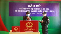 8 tổ bầu cử thuộc lực lượng vũ trang ở Cần Thơ tham gia bầu cử sớm