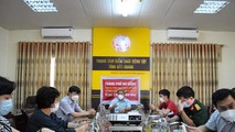 Bộ phận thường trực đặc biệt của Bộ Y tế họp tại Bắc Giang