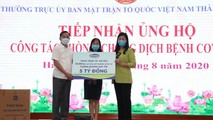 Hà Nội tiếp nhận hàng chục nghìn bộ xét nghiệm Covid-19 trị giá 5 tỷ đồng