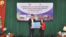 Tập đoàn MED GROUP trao 1,5 tỷ đồng hỗ trợ đồng bào miền Trung khắc phục hậu quả mưa lũ