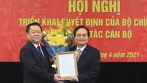 Bổ nhiệm ông Phùng Xuân Nhạ giữ chức vụ Phó Trưởng Ban Tuyên giáo Trung ương