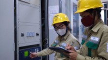 Một ca trực của lực lượng truyền tải điện