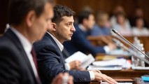 Tổng thống Ukraine Vladimir Zelensky.