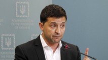 Tổng thống Ukraine Vladimir Zelensky.