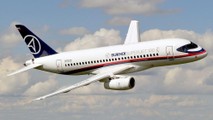 Ảnh minh họa 1 chiếc Sukhoi Superjet 100.