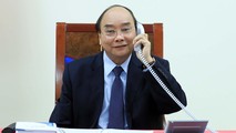 Thủ tướng Chính phủ tại cuộc điện đàm.