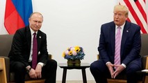 Tổng thống Nga Putin và người đồng cấp Mỹ Trump.