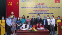 Hình ảnh tại lễ ký kết.
