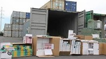 Công hàng gồm tủ lạnh, điều hòa đã qua sử dụng liên quan đến Hậu