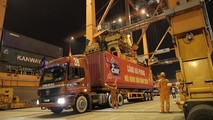 Cảng Hải Phòng đón mã hàng đầu tiên trong năm mới 2020