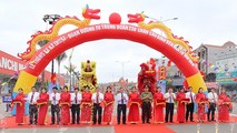 Đại biểu cắt băng thông xe kỹ thuật tuyến Đường tỉnh 359