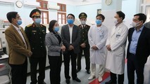 Lãnh đạo TP kiểm tra công tác phòng dịch tại BV Việt - Tiệp