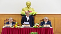Thủ tướng Chính phủ Nguyễn Xuân Phúc phát biểu chỉ đạo tại buổi làm việc
