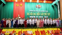 Ban Chấp hành Đảng bộ thị xã Hương Trà khóa XIV, nhiệm kỳ 2020 - 2025 ra mắt nhận nhiệm vụ