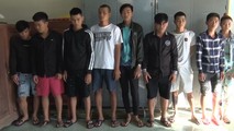 Ngăn chặn kịp thời nhóm thanh niên chuẩn bị hung khí để đánh nhau