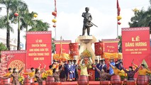 Dâng hương tưởng niệm 152 năm ngày hy sinh Anh hùng dân tộc Nguyễn Trung Trực