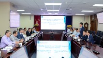 Quang cảnh buổi làm việc của hai “ông lớn” ngành năng lượng Việt Nam bàn giải pháp cung cấp khí cho điện