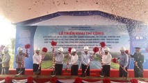 Lễ thi công 3 gói thầu được Bộ GTVT tổ chức sáng nay tại Ninh Bình
