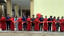 Lễ cắt băng khánh thành công trình Nhà bán trú Trường PTDT bán trú Tiểu học và Trung học cơ sở Phiêng Pằn.