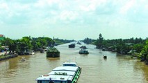 Theo Bộ GTVT, hệ thống đường thuỷ nội địa được coi là hệ thống “luồng xanh”.