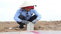 Cắm mốc những lô đất đầu tiên trong khu tái định cư dự án Sân bay Long Thành