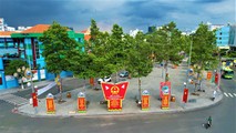 Bình Dương: Trang hoàng rực rỡ trước thềm bầu cử
