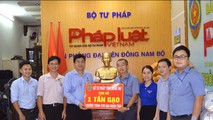 Sở Tư pháp tỉnh Đồng Nai đồng hành cùng chương trình ATM gạo do Báo Pháp luật Việt Nam phát động lần đầu năm 2020.