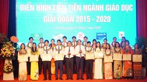 Các cán bộ, giáo viên ngành Giáo dục tỉnh Phú Thọ có thành tích xuất sắc trong các phong trào thi đua yêu nước giai đoạn 2015 - 2020 vinh dự được Bộ GD&ĐT tặng Bằng khen
