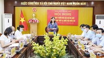 Toàn cảnh hội nghị Đóng góp ý kiến vào các Dự án luật trình Kỳ họp thứ Mười