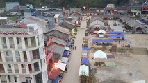 Một góc trung tâm thị trấn Đồng Văn.