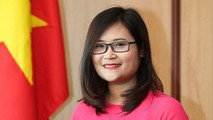Cô giáo Hà Ánh Phượng, giáo viên Trường THPT Hương Cần, huyện Thanh Sơn, tỉnh Phú Thọ.
