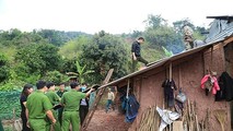Công an Tuyên Quang thực hiện chương trình hỗ trợ nhà ở cho hộ nghèo. Ảnh minh họa
