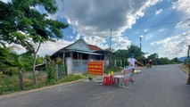 Khu vực phong tỏa ở huyện Sơn Hòa