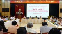 Quang cảnh buổi tiếp xúc cử tri.