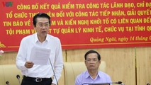 Ủy viên Trung ương Đảng, Phó Trưởng ban Thường trực Ban Nội chính Trung ương Võ Văn Dũng phát biểu tại buổi làm việc.