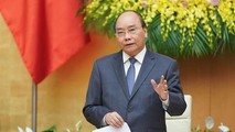 Thủ tướng phát biểu tại cuộc họp.