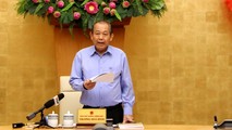 Phó Thủ tướng Thường trực Trương Hòa Bình phát biểu chỉ đạo tại hội nghị.