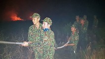 Điều tra nguyên nhân vụ cháy rừng phòng hộ Hòn Đất
