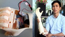 Ngô Văn Dết và sản phẩm bàn tay robot