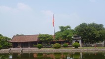 Chùa Keo (huyện Vũ Thư, tỉnh Thái Bình) - nơi hiện vẫn còn lưu giữ bức “Thánh tượng” của Thiền sư Không Lộ
