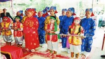 Trang trọng nghi thức cúng tổ nghề của người dân làng Tống Xá