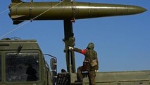 Tên lửa tác chiến Iskander-M mà các binh sỹ Nga ở Syria.
